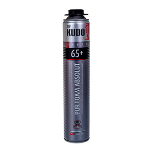 Пена полиуретановая монтажная KUDO PROFF 65+